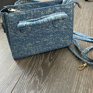 Stylish Blue Handbag